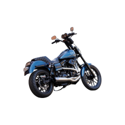 PartzBiz HD SS550-1097 - S&S Qualifier 2:1 Brushed Steel Exhaust System 4 Harley 06-07 Dyna Models | 550-1097 PartzBiz HD SS550-1097 - S&S Qualifier 2:1 Brushed Steel Exhaust System 4 Harley 06-07 Dyna Models | 550-1097