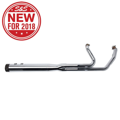 PartzBiz HD: 4404094-S&S Sidewinder Chrome 2 Into 1 Full System 50 State Exhaust Harley M8 FL 17-18 1800-2387 18002387 PartzBiz HD: 4404094-S&S Sidewinder Chrome 2 Into 1 Full System 50 State Exhaust Harley M8 FL 17-18 1800-2387 18002387
