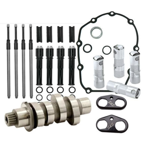 PartzBiz HD: 4404068-S&S Zippers Milwaukee Eight 472 Cam Power Kit Harley M8 17-Up - สีดำ #CL-ZP517-319-SSKIT-B; 0928-0096; 0929-0085; 0929-0075; 0950-0861; 482170; 501000; 487170; 482088; 517-319B; 330-0718; 330-0655; 330-0619; 930-0137