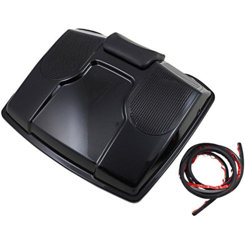 PartzBiz HD: 4403998-ฝาปิดอาน Tramp Tour-Pak พร้อมอะแดปเตอร์ตัดลำโพง Harley Touring 96-13 PartzBiz HD: 4403998-ฝาปิดอาน Tramp Tour-Pak พร้อมอะแดปเตอร์ตัดลำโพง Harley Touring 96-13