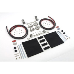 PartzBiz HD VT49-0095 - Saddlebag Hardware Complete Kit 49-0095 Harley Touring FLH 93-Up