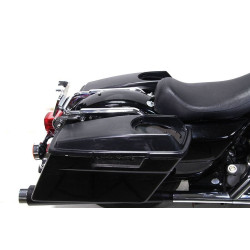 PartzBiz HD VT49-0499 - Saddlebag Lid Set with Cutout OE Repl 90200612 Harley Touring FLH/T 93-13