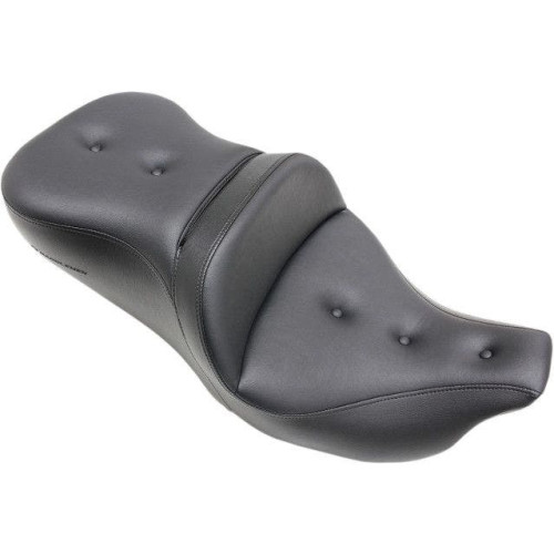 PartzBiz HD: 4403954-โซฟา Saddlemen 808-07B-181 Black Road Sofa Pillow Top Two Up Seat 08-23 Harley FL | 808-07B-181