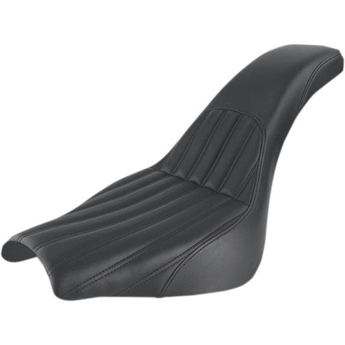 PartzBiz HD: 4403961-Saddlemen 818-30-047K Knuckle Stitch Profiler 2-Up Seat Harley M8 Softail 18-Up best new upgrade replacement saddle custom chopper bobber