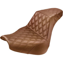 PartzBiz HD DS08021167 - Saddlemen 818-31-175BR Brown Saddlehyde Stitched 2-Up Seat 18-20 Harley Softail Breakout FXBR FXBRS Step Up Custom Upgrade replacement Best New Bike Motorcycle Seat Saddle Diamond Lattice Stitching Leather PartzBiz HD DS08021167 - Saddlemen 818-31-175BR Brown Saddlehyde Stitched 2-Up Seat 18-20 Harley Softail Breakout FXBR FXBRS Step Up Custom Upgrade replacement Best New Bike Motorcycle Seat Saddle Diamond Lattice Stitching Leather