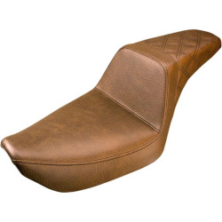 PartzBiz HD DS08030572 - Saddlemen 896-04-173BR Brown Step Up Rear LS Seat 96-03 Harley Dyna FXD 0803-0572 08030572 PartzBiz HD DS08030572 - Saddlemen 896-04-173BR Brown Step Up Rear LS Seat 96-03 Harley Dyna FXD 0803-0572 08030572