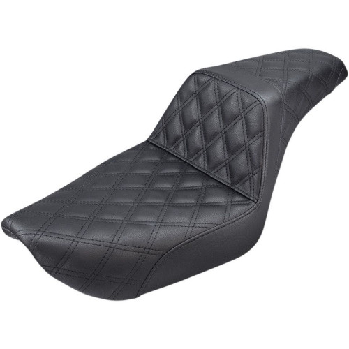 PartzBiz HD: 4403931-อานม้า 896-04-175 สีดำ Step Up LS ที่นั่ง 96-03 Harley Dyna FXD 0803-0605 08030605