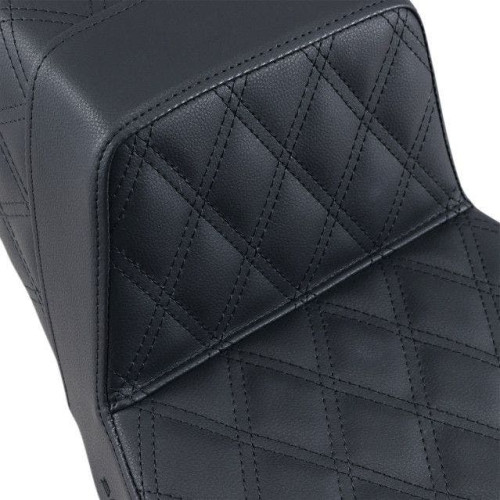 PartzBiz HD: 4403921-Saddlemen สีดำ Full Lattice Stitch LS Diamond Step Up Seat Harley FLH 97-07 | 897-06-175 PartzBiz HD: 4403921-Saddlemen สีดำ Full Lattice Stitch LS Diamond Step Up Seat Harley FLH 97-07 | 897-06-175