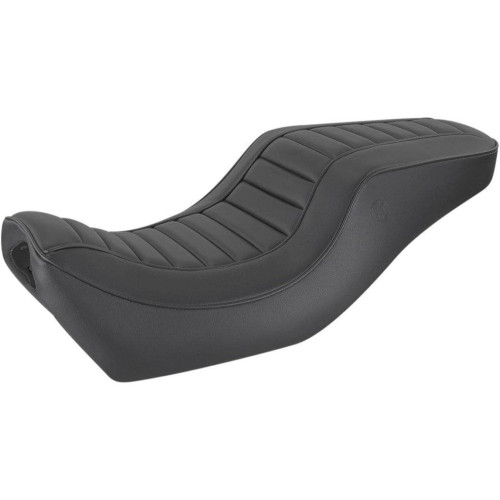 PartzBiz HD: 4403890-Saddlemen Black Hog Killers 2-Up Seat Pleated Gel Harley Street XG 750 500 15-20