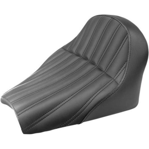PartzBiz HD: 4403893-Saddlemen Black Knuckle Renegade Solo Seat Indian Scout Bobber 18-Up ดีที่สุดสำหรับความสะดวกสบายอัพเกรด custom chopper harley 0810-2129 08102129 I18-33-0023