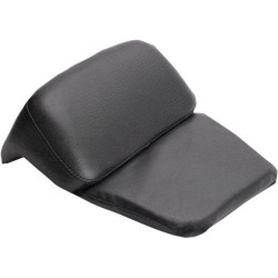 PartzBiz HD DS08220306 - Saddlemen Black Smooth Stitching Matching Chopped Tour Pak Pad Cover Harley | 11886-PT