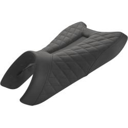 PartzBiz HD DS08102318 - Saddlemen Black Track Lattice Stitched Solo Seat KTM Duke 890 790 19-Up