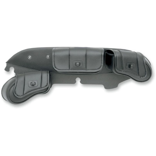 PartzBiz HD: 4403785-Saddlemen Cruis'n Deluxe 3-Pocket Windshield Bag สำหรับ Harley Batwing FLH/X 98-13