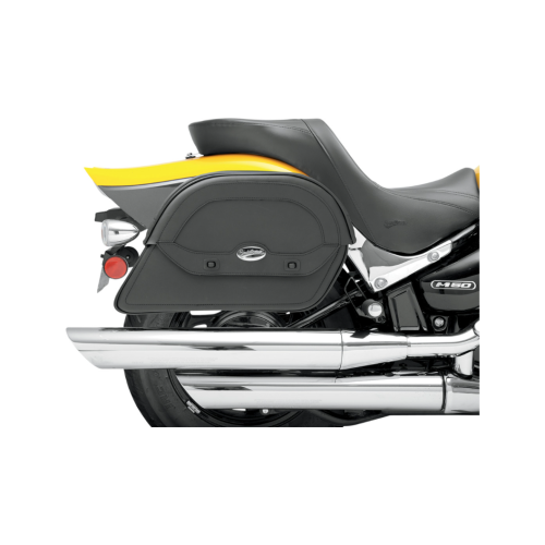PartzBiz HD: 4403797-Saddlemen Cruis'N Slant Jumbo 19 ” Custom Fit Universal Motorcycle Saddlebags | 3501-0438