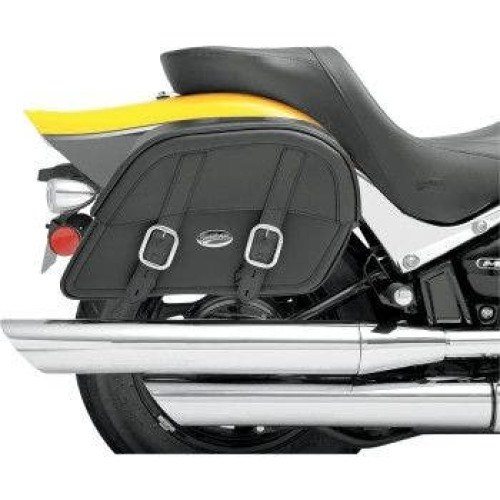 PartzBiz HD: 4403742-Saddlemen Drifter Slant Custom Fit Large 17" Saddlebags for Harley Metric Cycles | 3501-0439