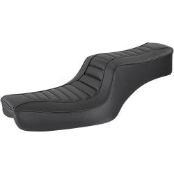PartzBiz HD DS08040766 - Saddlemen Hog Killers 2-Up Seat Pleated Gel 2.1 3.3 ถัง Harley Sportster 04-20