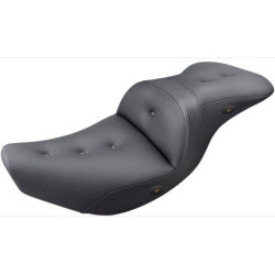PartzBiz HD DS08102093 - Saddlemen I14-07-181HCT โซฟาถนนอุ่น PT 2 เบาะนั่งไม่มีพนักพิง 14-19 หัวหน้าอินเดียนหัวหน้าเผ่า roadmaster สปริงฟิลด์รถจักรยานยนต์หนังสีดำที่กำหนดเองนั่งสบายอัพเกรด