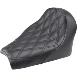 PartzBiz HD DS08102132 - Saddlemen I18-33-002LS สีดำ RENEGADE Stitch SOLO เบาะรถจักรยานยนต์ 18-19 ลูกเสืออินเดีย Bobber อัพเกรดที่กำหนดเองเปลี่ยนที่ดีที่สุดใหม่จักรยาน Chopper ที่นั่งอานเย็บหนัง Hyde