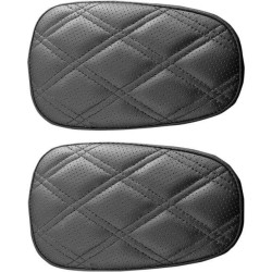 PartzBiz HD DS08220305 - Saddlemen LS Diamond Stitching Matching Tour Pak แผ่นรองที่วางแขน Harley 09-19 | 11887-LS
