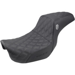 PartzBiz HD DS08030630 - Saddlemen Pro Series SDC Performance Gripper Seat w/ backrest Harley Dyna 06-17 SC80604DBKRT 0803-0630 08030630 davidson FLHR FLHT FLHX FLTR electra road street glide king PartzBiz HD DS08030630 - Saddlemen Pro Series SDC Performance Gripper Seat w/ backrest Harley Dyna 06-17 SC80604DBKRT 0803-0630 08030630 davidson FLHR FLHT FLHX FLTR electra road street glide king