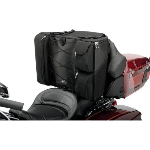PartzBiz HD: 4403590-Saddlemen BR4100 Dresser Back Seat กระเป๋าแข็งสำหรับ Harley Touring Models | 3501-0322