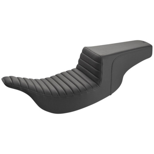 PartzBiz HD: 4403562-Saddlemen Step Up 2-Up Seat คนขับสีดำ Tuck and Roll Harley Touring 97-07 PartzBiz HD: 4403562-Saddlemen Step Up 2-Up Seat คนขับสีดำ Tuck and Roll Harley Touring 97-07