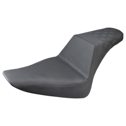 PartzBiz HD DS08011081 - เบาะหลัง LS Saddlemen Step-Up สีดำ LS สำหรับ 12-17 FLS 11-13 FXS 812-26-173 | 812-26-173