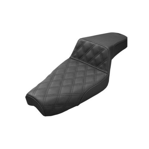 PartzBiz HD: 4403567-Saddlemen Step-Up Front Lattice Stitch สีดำ Seat 4 Harley 86-03 XL Models | 879-03-172