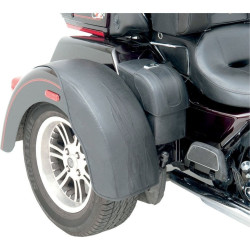 PartzBiz HD DS14140014 - Saddlemen Tattoo Rear Fender Bra Set Harley Trikes FLHTCUTG 09-18