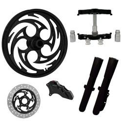 PartzBiz HD SAVAGE-SNGL-BLK-KIT-23PCKG - Savage Black 23" Wheel Tire Single Side w/ Raked Triple Trees Lowers & Sliders | SAVAGE-SNGL-BLK-KIT-23PCKG PartzBiz HD SAVAGE-SNGL-BLK-KIT-23PCKG - Savage Black 23" Wheel Tire Single Side w/ Raked Triple Trees Lowers & Sliders | SAVAGE-SNGL-BLK-KIT-23PCKG