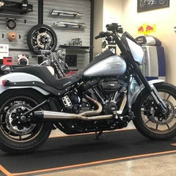 PartzBiz HD WP930-01202 - Sawicki 2 into 1 13" Raw Full Lenght Pipe Black Tip Exhaust System Harley Dyna FXD 91-17 PartzBiz HD WP930-01202 - Sawicki 2 into 1 13" Raw Full Lenght Pipe Black Tip Exhaust System Harley Dyna FXD 91-17
