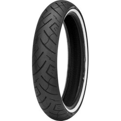 PartzBiz HD WP87-4586 - ยางหน้า Shinko 87-4586 777 Cruiser HD 130/90B16 73H Belted Whitewall | 87-4586