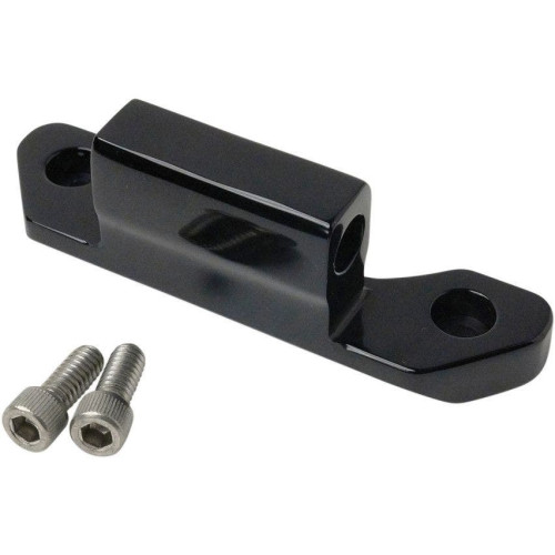 PartzBiz HD: 4403076-Speed Merchant SM-1800HBBLK Headlight Mount Bracket Harley Fat Bob M8 18-Up best new front suspension upgrade replacement PartzBiz HD: 4403076-Speed Merchant SM-1800HBBLK Headlight Mount Bracket Harley Fat Bob M8 18-Up best new front suspension upgrade replacement