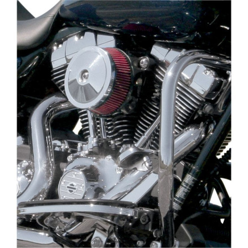 PartzBiz HD: 4402981-S&S Chrome Bob Dome Cover Super Stock Stealth Air Cleaner Stage 1 Harley | 170-0120