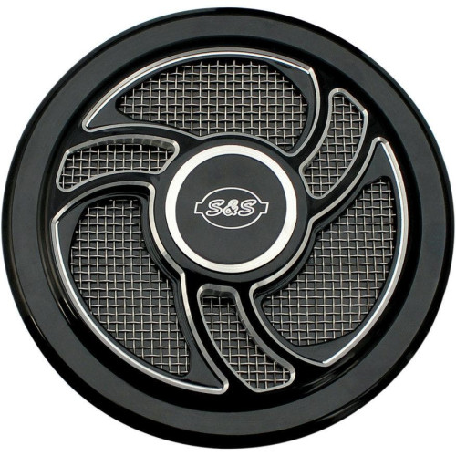 PartzBiz HD: 4402896-S&S Black Torker Cover Super Stock Stealth Air Cleaner Stage 1 Harley | 170-0206 PartzBiz HD: 4402896-S&S Black Torker Cover Super Stock Stealth Air Cleaner Stage 1 Harley | 170-0206