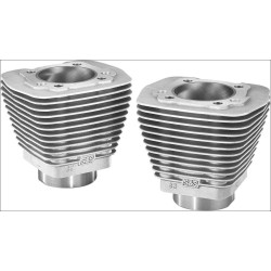 PartzBiz HD SS91-7210 - S&S Cycle Natural 3.5” Bore Stock Repl กระบอกสูบ Harley Evolution EVO Big Twin | 91-7210
