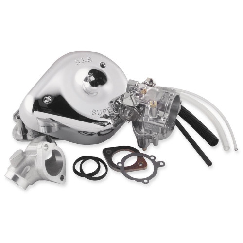 PartzBiz HD: 4402798-S&S 11-0427 Shorty Super "G" Carburetor Kit 84-91 Harley EVO Big Twin Models PartzBiz HD: 4402798-S&S 11-0427 Shorty Super "G" Carburetor Kit 84-91 Harley EVO Big Twin Models