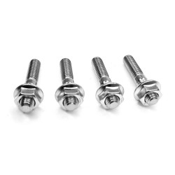 PartzBiz HD EP-7593 x 4 DSDS197019 X 4 - Stainless Steel Exhaust Studs Kit OE Repl 16715-83 Harley 84-Up PartzBiz HD EP-7593 x 4 DSDS197019 X 4 - Stainless Steel Exhaust Studs Kit OE Repl 16715-83 Harley 84-Up