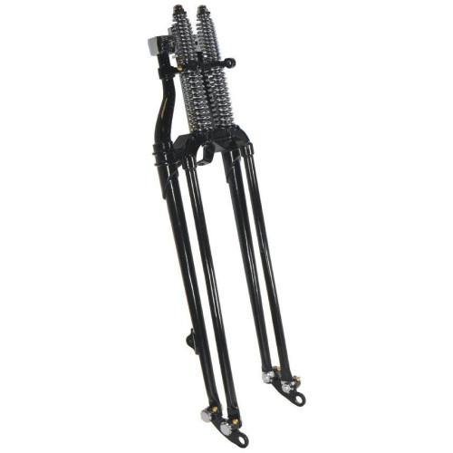 PartzBiz HD: 4402792-Standard Length 20" Black Hardbody Antique Style Springer Front End Custom Use 35240