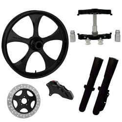 PartzBiz HD STRATOS-SNGL-BLK-KIT-23PCKG - Stratos Black 23" Wheel Tire Single Side w/ Raked Triple Trees Lowers & Sliders | STRATOS-SNGL-BLK-KIT-23PCKG PartzBiz HD STRATOS-SNGL-BLK-KIT-23PCKG - Stratos Black 23" Wheel Tire Single Side w/ Raked Triple Trees Lowers & Sliders | STRATOS-SNGL-BLK-KIT-23PCKG