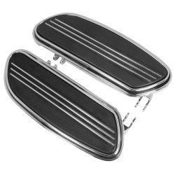 PartzBiz HD MU24034 - Streamliner Styled +2" Extended Floor Boards Harley Touring Softails 54145-10