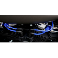PartzBiz HD DS21040359 - Sumax 30638 Blue Pro Spark Plug Wires 8mm Harley M8 Softail 18-21 PartzBiz HD DS21040359 - Sumax 30638 Blue Pro Spark Plug Wires 8mm Harley M8 Softail 18-21