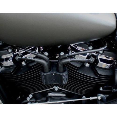 PartzBiz HD: 4402727-Sumax 49038 Black Pro Spark Plug Wires 10.4mm Harley M8 Softail 18-21