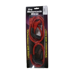 PartzBiz HD DS21040308 - Sumax Taylor 20238 Spiro-Pro Red 8mm Spark Plug Wires 17-18 Harley Touring M8 | 20238 PartzBiz HD DS21040308 - Sumax Taylor 20238 Spiro-Pro Red 8mm Spark Plug Wires 17-18 Harley Touring M8 | 20238