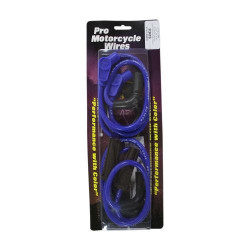 PartzBiz HD DS21040311 - Sumax Taylor 20638 Spiro-Pro Blue 8mm Spark Plug Wires 17-18 Harley Touring M8 | 20638 PartzBiz HD DS21040311 - Sumax Taylor 20638 Spiro-Pro Blue 8mm Spark Plug Wires 17-18 Harley Touring M8 | 20638
