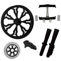 PartzBiz HD SUMMIT-SNGL-BLK-KIT-23PCKG - Summit Black 23" Wheel Tire Single Side w/ Raked Triple Trees Lowers & Sliders | SUMMIT-SNGL-BLK-KIT-23PCKG PartzBiz HD SUMMIT-SNGL-BLK-KIT-23PCKG - Summit Black 23" Wheel Tire Single Side w/ Raked Triple Trees Lowers & Sliders | SUMMIT-SNGL-BLK-KIT-23PCKG