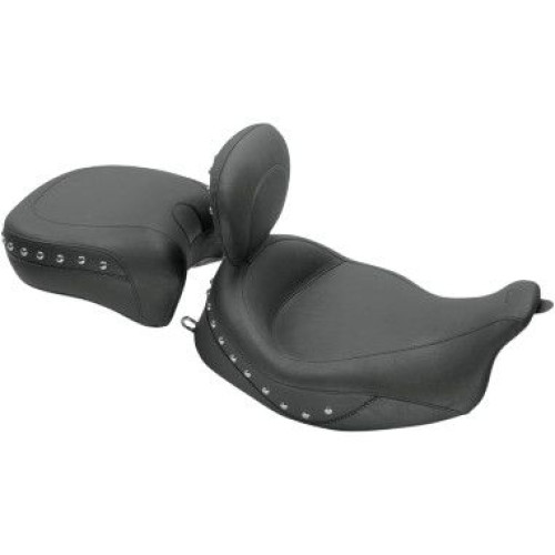 PartzBiz HD: 4402704-เบาะนั่งเดี่ยวแบบหมุด Super Chrome พร้อมพนักพิงคนขับแบบถอดได้สำหรับ Harley Touring 08-13 | 79447 PartzBiz HD: 4402704-เบาะนั่งเดี่ยวแบบหมุด Super Chrome พร้อมพนักพิงคนขับแบบถอดได้สำหรับ Harley Touring 08-13 | 79447