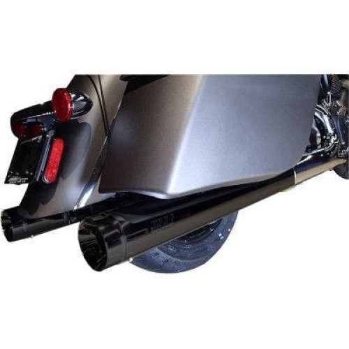 PartzBiz HD: 4402678-SuperTrapp 147-21770 ท่อไอเสียแบบสวม Black Stout Indian Touring พร้อมกระเป๋า 14-20 1811-3979 181-3979 Touring Chief Classic Dark Horse Roadmaster Vintage เหมาะที่สุดสำหรับการซื้อ