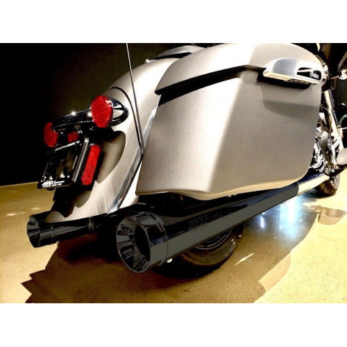 PartzBiz HD: 4402679-SuperTrapp 147-21820 Black Stout Slip-On Mufflers Indian Touring 14-20 1811-3977 18113977 Touring Chief Classic Dark Horse Roadmaster Vintage เหมาะที่สุดสำหรับการซื้อ PartzBiz HD: 4402679-SuperTrapp 147-21820 Black Stout Slip-On Mufflers Indian Touring 14-20 1811-3977 18113977 Touring Chief Classic Dark Horse Roadmaster Vintage เหมาะที่สุดสำหรับการซื้อ