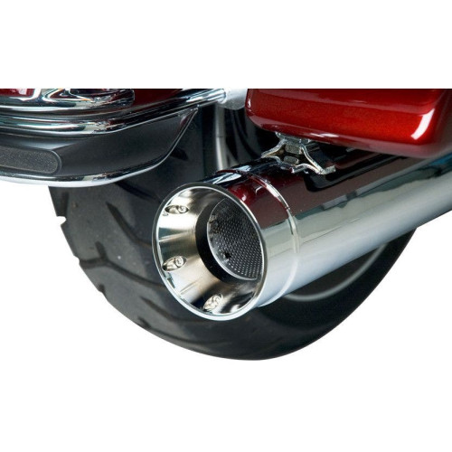 PartzBiz HD: 4402655-ท่อ Supertrapp Stout Chrome 4 ” Slip On Harley Milwaukee M8 FLH/T 10-16 | 140-65226 PartzBiz HD: 4402655-ท่อ Supertrapp Stout Chrome 4 ” Slip On Harley Milwaukee M8 FLH/T 10-16 | 140-65226